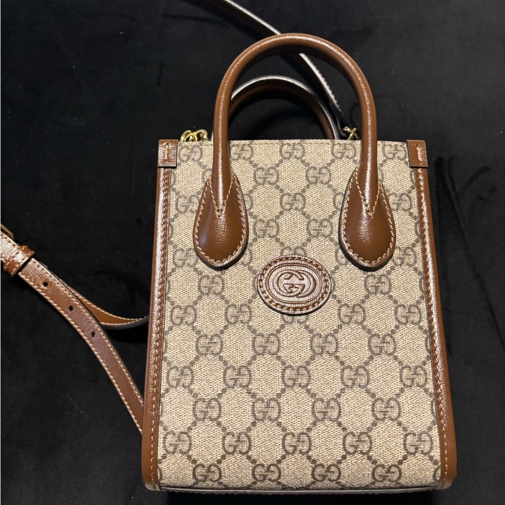 Gucci Interlocking G Mini Tote Bag